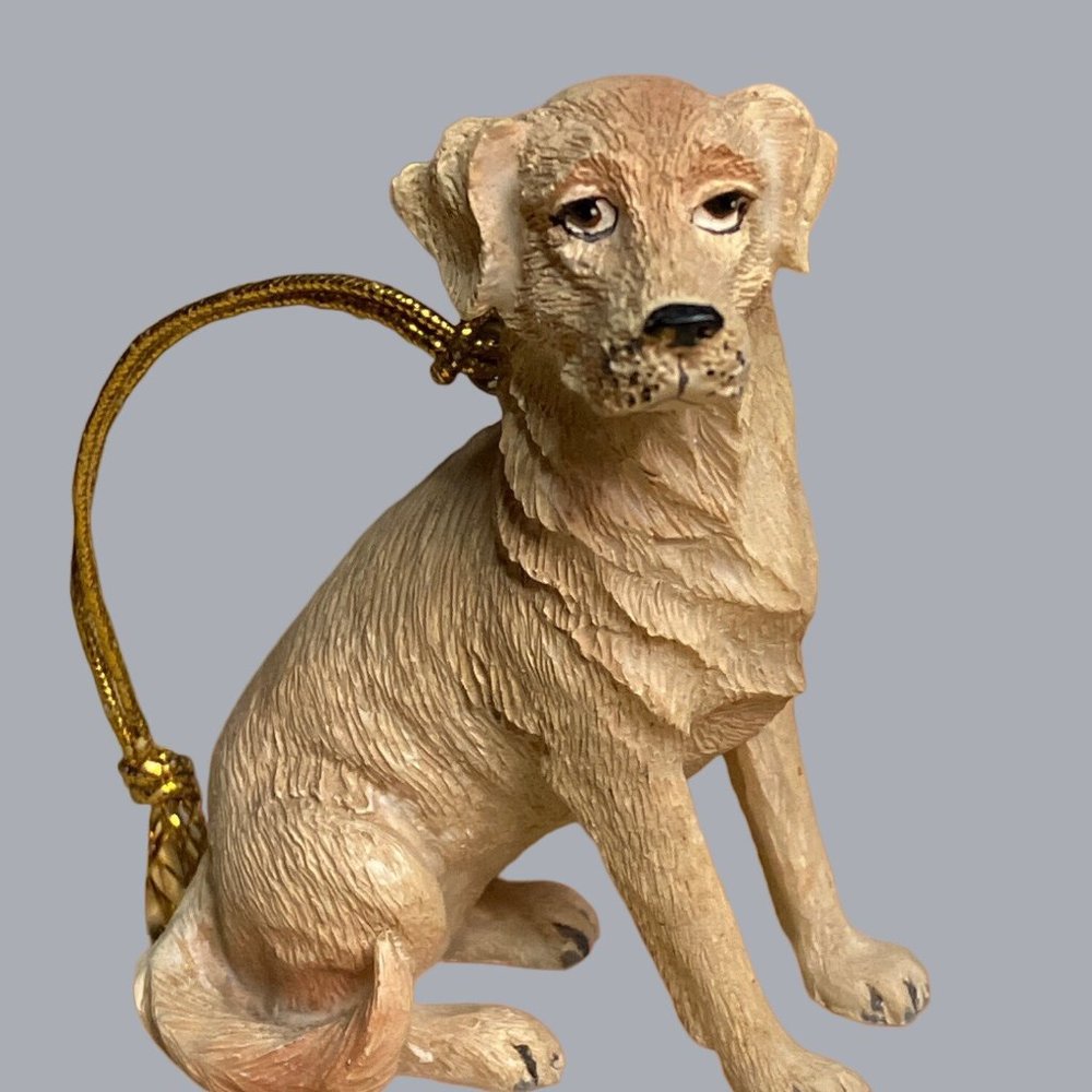 Golden Retriever Dog Resin Christmas Ornament Pet Holiday
